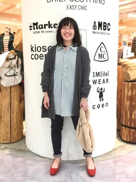 coen つるおかさん(レディース・151cm)の秋コーディネート
