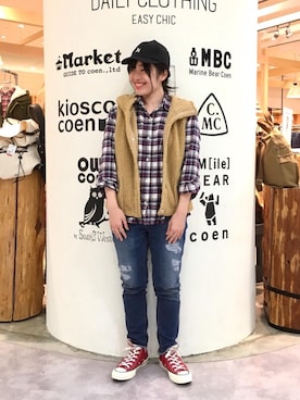 coen  つるおかさん（レディース・151cm）の秋コーディネート