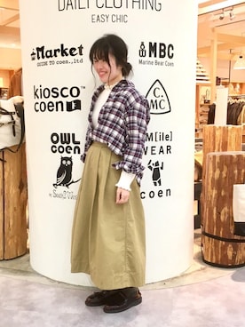 coen  つるおかさん（レディース・151cm）の冬コーディネート