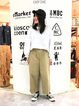 coen  つるおかさんのコーディネート