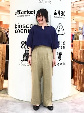 coen  つるおかさんのコーディネート