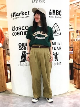 coen  つるおかさんのコーディネート