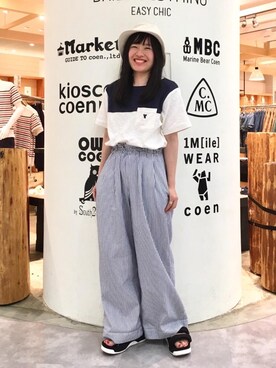 coen  つるおかさんのコーディネート