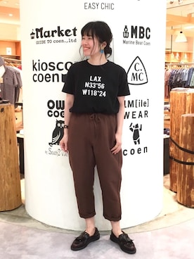 coen  つるおかさんのコーディネート