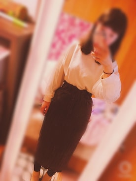 riri。さん（レディース・159cm）の冬コーディネート