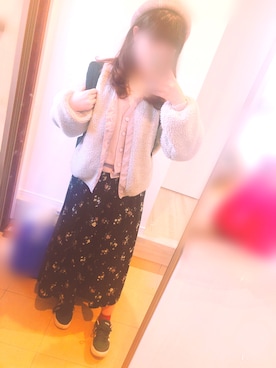 「アイテム（ブルゾン）」を使った、riri。さん（レディース・159cm・10代）の冬コーディネート