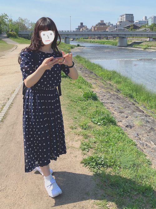 りさぽん ワンピースを使ったコーディネート Wear