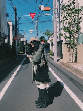 「METALIZE（メタライズ）のアイテム」を使った、Shego  シゴさん（レディース・168cm）の夏コーディネート