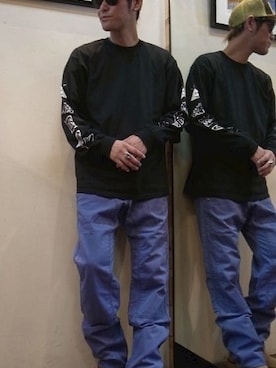 「DOT DASH（ドットダッシュ）のアイテム」を使った、gigileさん（メンズ・180cm）の秋コーディネート