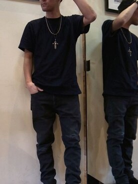 「ジャパンブルー」｜gigileさん（メンズ・180cm）の秋コーディネート