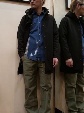 「アイテム（ブルゾン）」を使った、gigileさん（メンズ・180cm・30代）の冬コーディネート