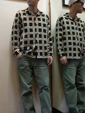 「JAPAN BLUE JEANS」｜gigileさん（メンズ・180cm）の秋コーディネート