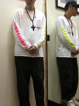 「Rooster King」｜gigileさん（メンズ・180cm）の秋コーディネート