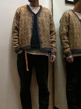 「ハンターキャップ」｜gigileさん（メンズ・180cm）の秋コーディネート