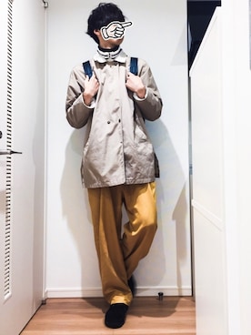 「osharewalker（オシャレウォーカー）のアイテム（バッグ）」を使った、あずまさん（メンズ・183cm）の春コーディネート