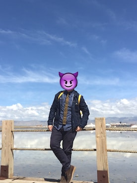 「SELECT.（セレクト）のアイテム」を使った、CharAznableさん（メンズ・165cm）の秋コーディネート