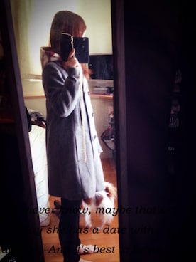 小夜さん（レディース・155cm）の冬コーディネート