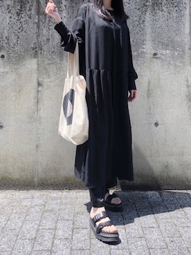 「JET LAG（ジェットラグ）のアイテム」を使った、aic0さん（レディース・164cm）の春コーディネート