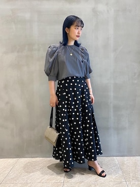 tanaさん（レディース・161cm）の夏コーディネート