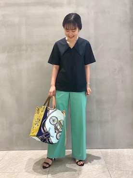 tanaさん(レディース・161cm)の夏コーディネート