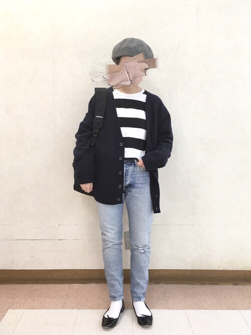 イ ズ ミ Agnes B のtシャツ カットソーを使ったコーディネート Wear