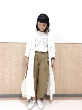 「JOURNAL STANDARD LUXE（ジャーナルスタンダード　ラックス）のアイテム（ワンピース/ドレス）」を使った、イ   ズ   ミさん（レディース・153cm）の春コーディネート