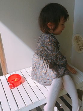 「next（next）のアイテム（ワンピース、その他）」を使った、Anneさん（キッズ・90cm）の春コーディネート