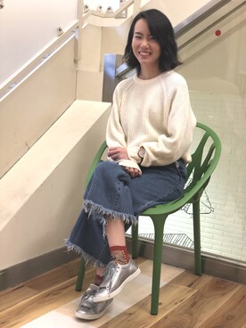 「mobus（モーブス）のアイテム」を使った、heroineさん（レディース・155cm）の春コーディネート