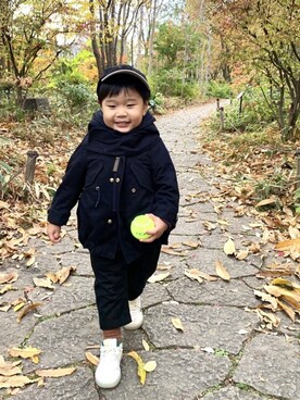 モッズコートを使った 3歳男の子 の人気ファッションコーディネート Wear