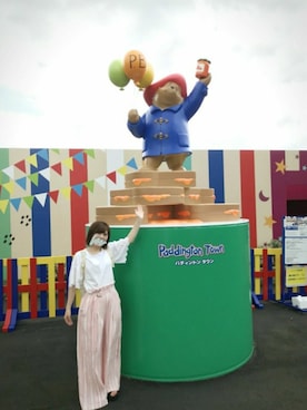 「アクティブ」｜「アイテム（サンダル）」を使った、Akariさん（レディース・148cm）の夏コーディネート