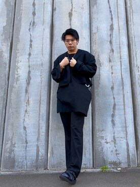 「ITTI（イッチ）のアイテム（アクセサリー）」を使った、たにたに/YUKI🇯🇵さん（メンズ・179cm）の春コーディネート