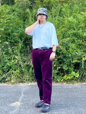 「AQUA SILVER（アクアシルバー）のアイテム」を使った、たにたに/YUKI🇯🇵さん（メンズ・179cm）の秋コーディネート