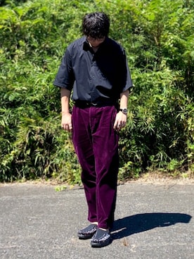 「AQUA SILVER（アクアシルバー）のアイテム」を使った、たにたに/YUKI🇯🇵さん（メンズ・179cm）の秋コーディネート