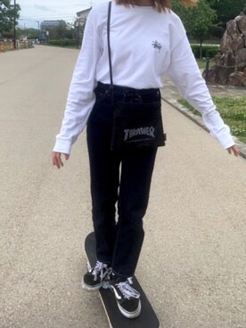 スケボー のレディース人気ファッションコーディネート Wear