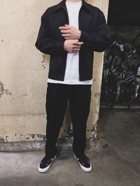 「converse skateboarding」｜Kさん（メンズ・174cm）の春コーディネート