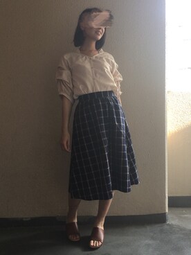 みーこさん（レディース・160cm）の夏コーディネート