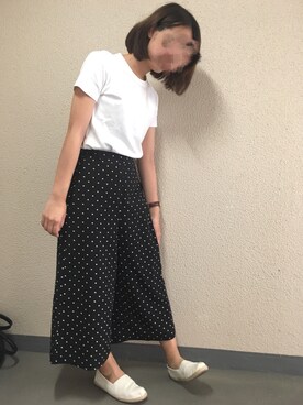 「Daniel Wellington（ダニエルウェリントン）の【Daniel Wellington】レザーバンド３６ＭＭ（アナログ腕時計）」を使った、みーこさん（レディース・160cm）の夏コーディネート