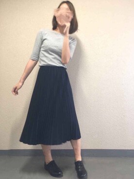 「ジーユー」｜みーこさん（レディース・160cm）の夏コーディネート