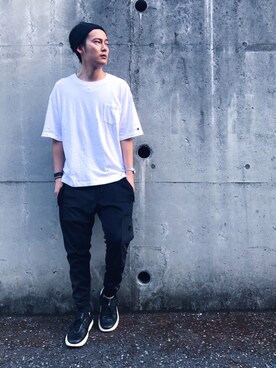 「Article Number（アーティクル ナンバー）のアイテム」を使った、ショージリョーマさん（メンズ・179cm）の春コーディネート