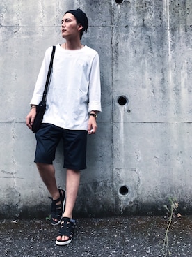 ショージリョーマさん（メンズ・179cm）の夏コーディネート