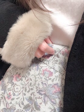 「one after another NICE CLAUP（ワンアフターアナザーナイスクラップ）のアイテム（スカート、その他）」を使った、mn18k_milkさん（レディース・158cm）の冬コーディネート