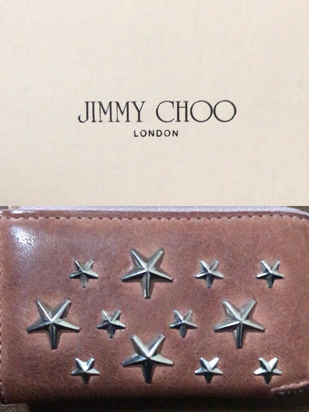 「Jimmy Choo、小銭入れ」｜「JIMMY CHOOのアイテム（コインケース、ピンク系）」を使った、WCCFさん（メンズ・170cm）の冬コーディネートの1枚目の写真