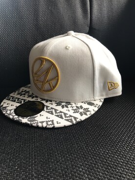 「NEW ERA（ニューエラ）のアイテム（キャップ、ホワイト系）」を使った、WCCFさん（メンズ・170cm）の春コーディネート