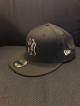 「NEW ERA（ニューエラ）のアイテム（キャップ、ブラック系）」を使った、WCCFさん（メンズ・170cm）の夏コーディネート