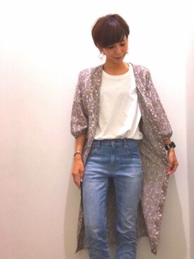 YUKAKOさん（レディース・162cm）の夏コーディネート