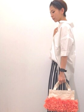 YUKAKOさん（レディース・162cm）の夏コーディネート