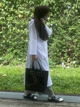 「ZALORA（-）のアイテム」を使った、Anaさん（レディース・165cm）の冬コーディネート