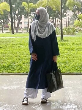 「ZALORA（-）のアイテム」を使った、Anaさん（レディース・165cm）の冬コーディネート