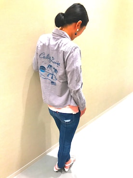 「ノーティードッグ」｜naughty  dog AM常滑さん（メンズ・169cm）の秋コーディネート