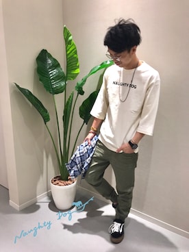 naughty  dog AM常滑さんのコーディネート